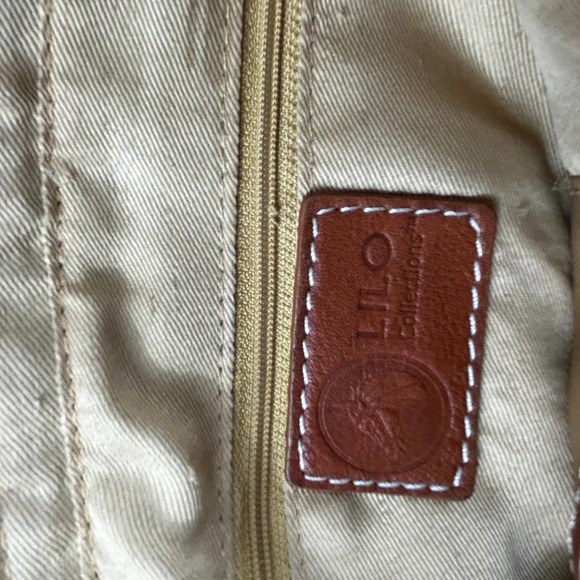 Lilo Collections Equestrian Handbag 100% Leather 6.5 x 12 x 3.5 - Picture 5 of 6